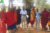 Supervisor Elias (Center) Poses with the local Elders in the foot of Mt. Kilimanjaro.